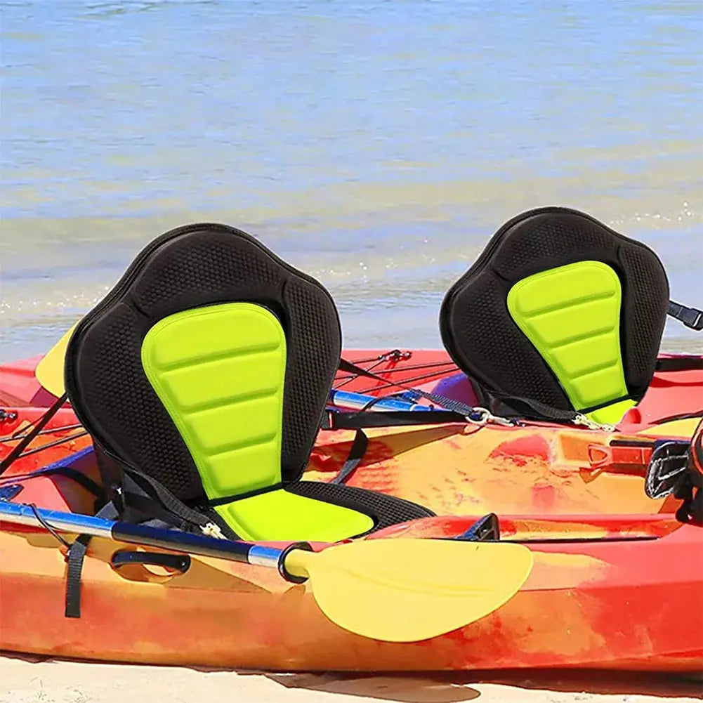 Kayak Paddle Board Seat Adjustable Stand Up Backrest Seat with Storage Bag Non-Slip Backrest Seat for Rowboats Fishing Canoeing WardBoyzPROShop