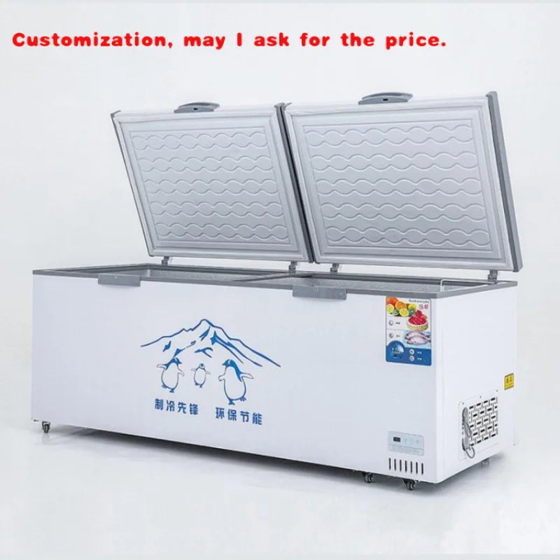 custom.1188L Freezer Fridge Freezer Refrigerator Supermarket Equipment Freezers