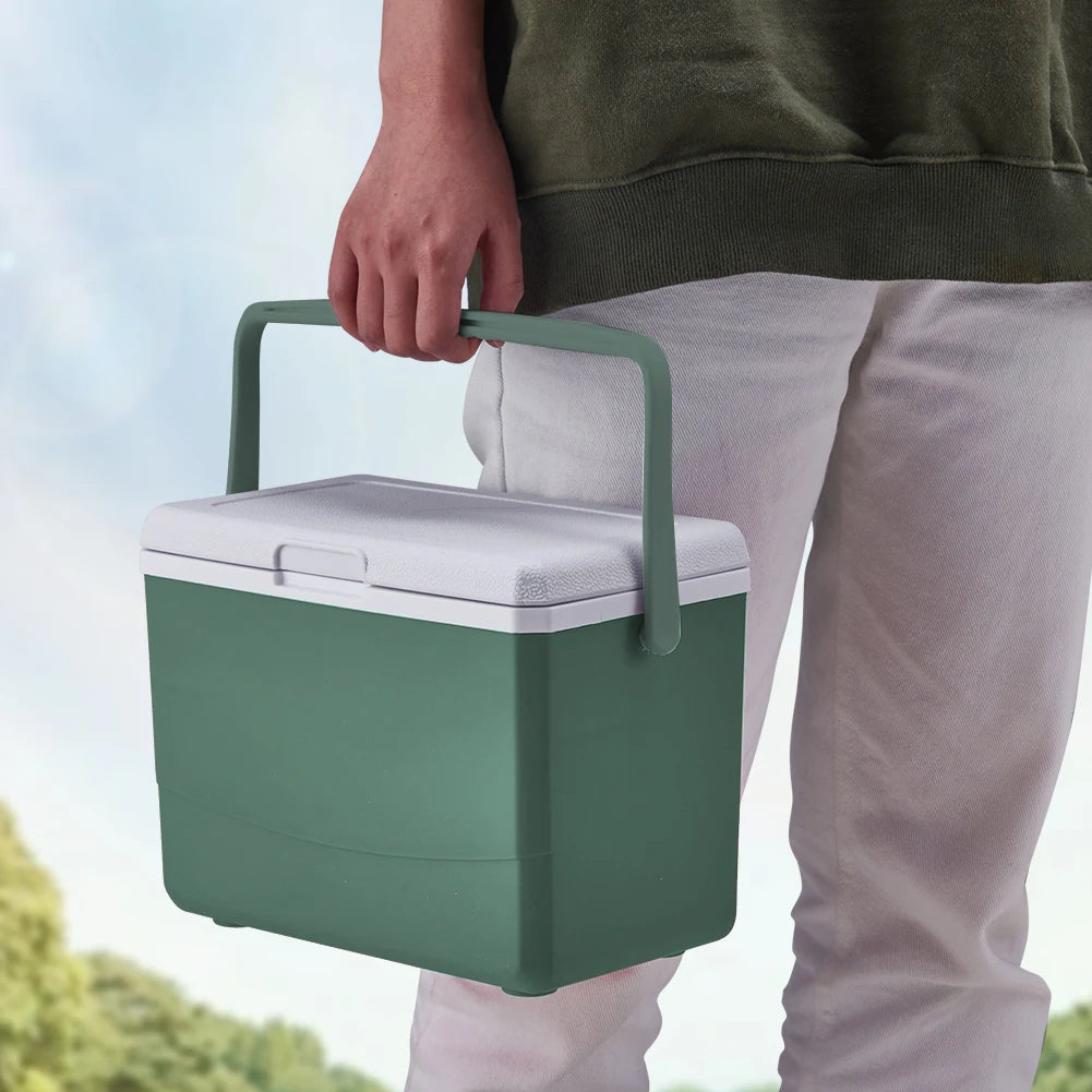 3L Insulated Portable Cooler with Handle Picnic Ice Bucket Heat Preservation Food Storage Reusable Box for Outdoor Beach Picnic WardBoyzPROShop