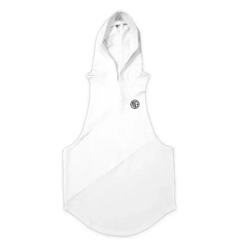 DIY Logo Bodybuilding Stringer Tank Top hooded Men Gym Clothing Fitness Mens Sleeveless Vests Cotton Singlets Muscle Tanktops WardBoyzPROShop
