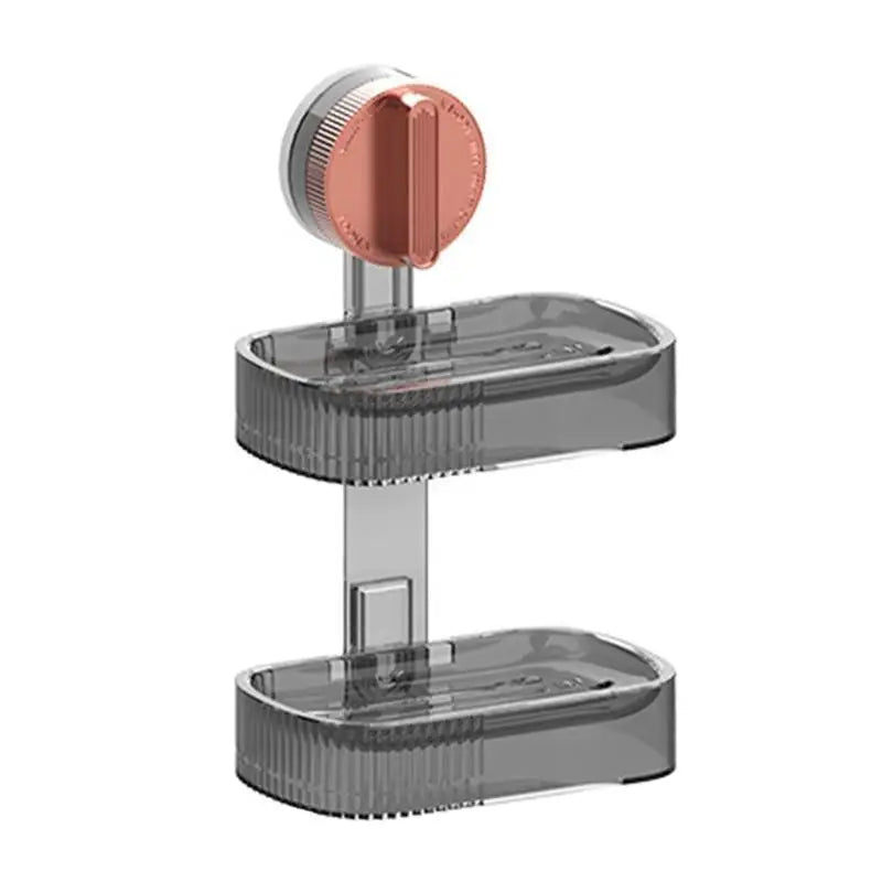 E8BD NonDrill Soap Trays Suction Soap Dish for Easy Installation in Bathrooms
