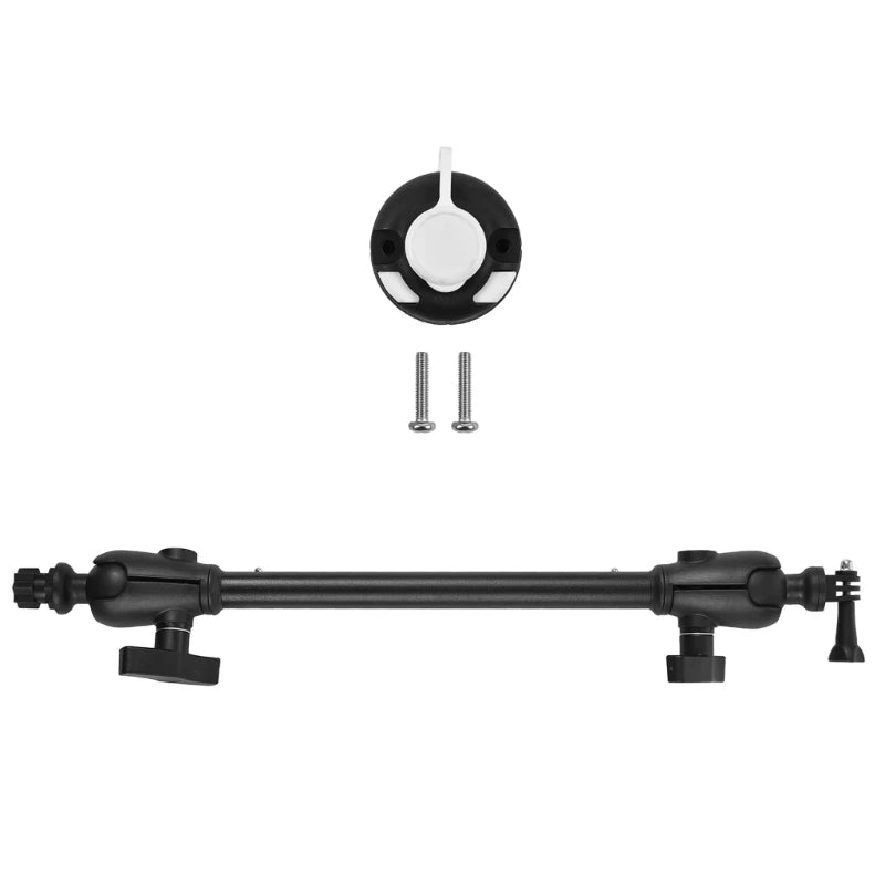 Lightweight Marine Camera Mount Holder Boats Canoes Camera Mount with Long Arm Adjustable Kayak Camera Mount Brackets