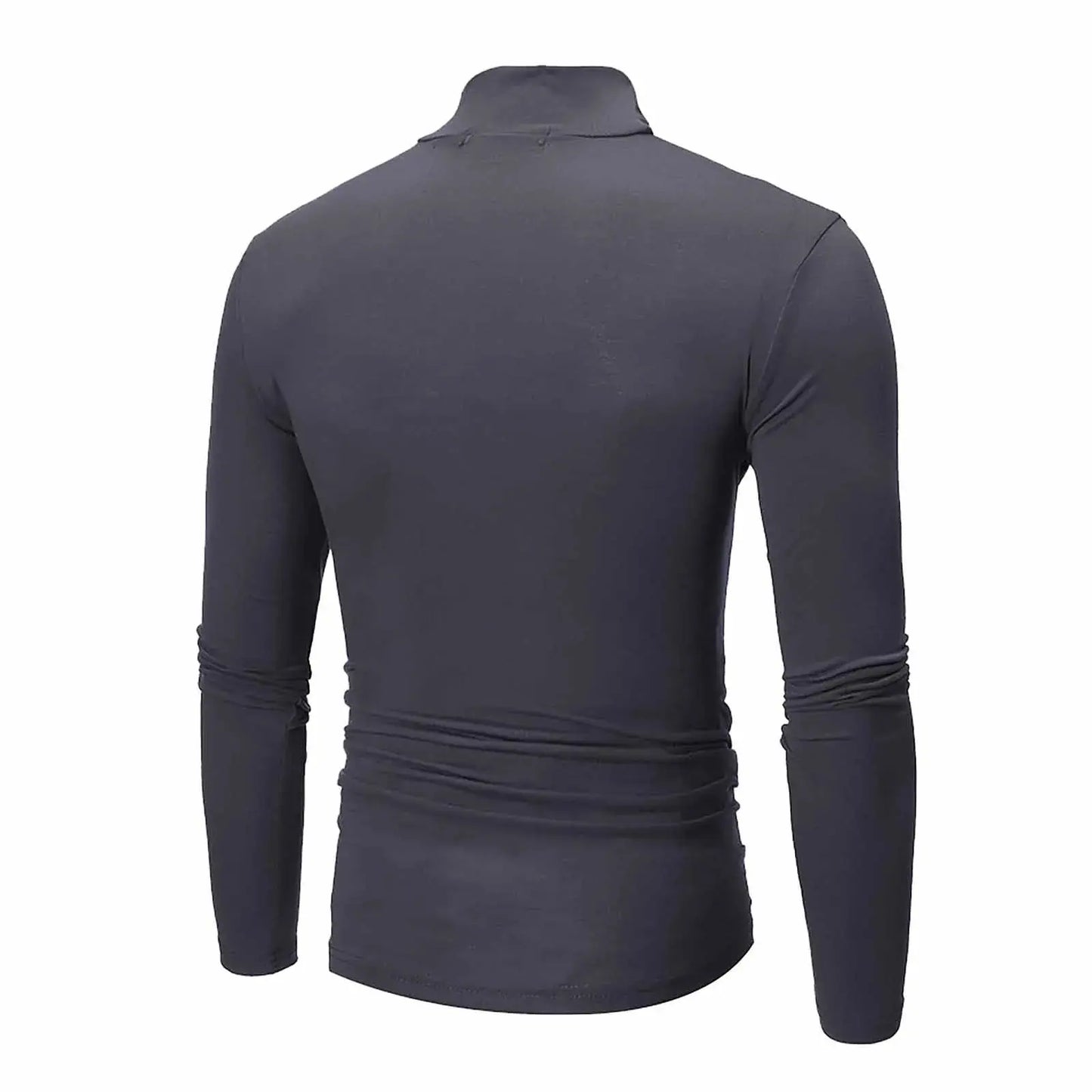 New Men's handsome half turtleneck bottom shirt,  gentle and comfortable, suitable for autumn, winter, senior undershirt WardBoyzPROShop