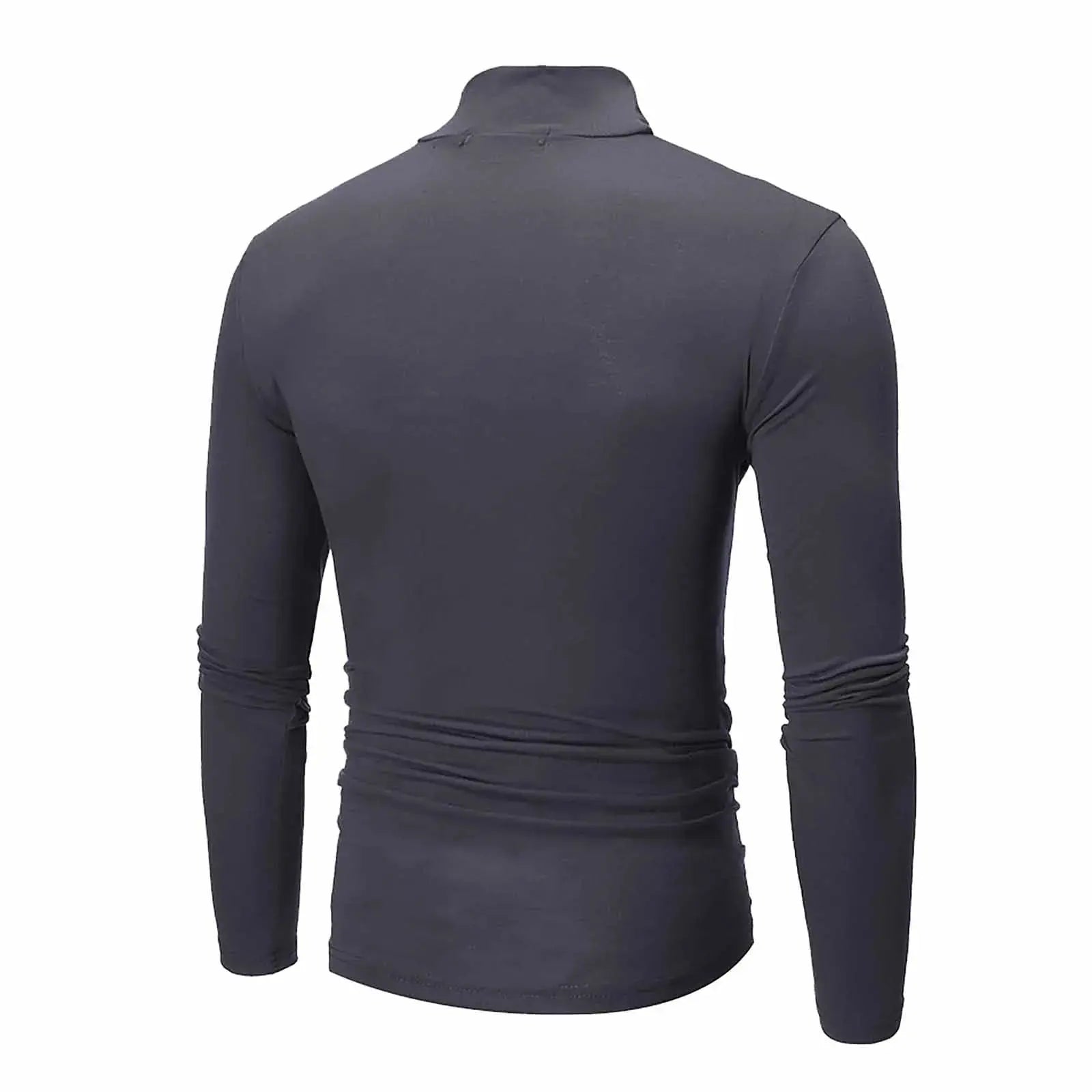 New Men's handsome half turtleneck bottom shirt,  gentle and comfortable, suitable for autumn, winter, senior undershirt WardBoyzPROShop