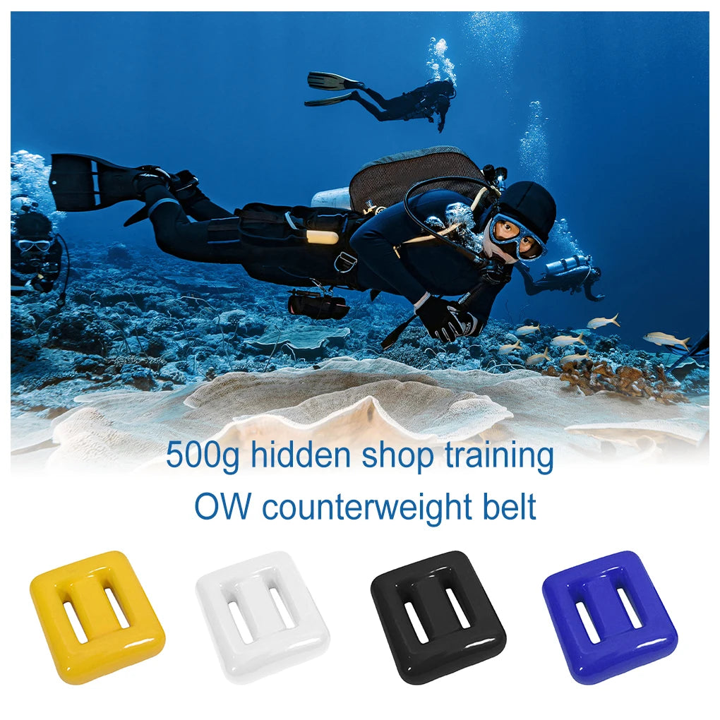 Diving Weight Non-slip Professional Safe Snorkeling Counterweight Underwater Swimming Sporting Gadgets Quick Release Duikgewicht