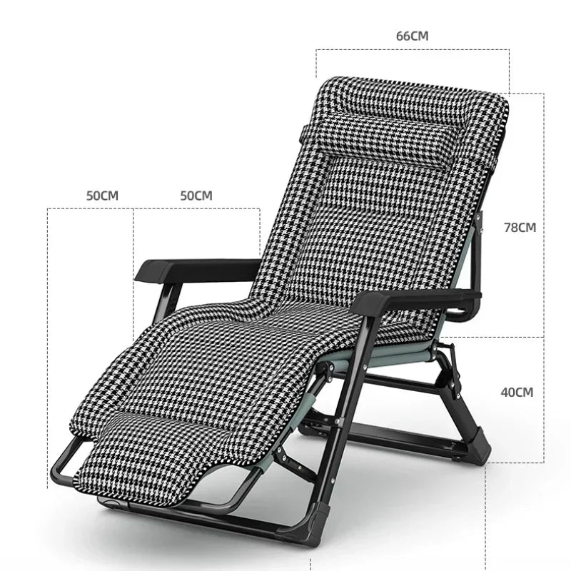 Office Beach Chaise Lounge Relaxing Folding Balcony Lazy Chaise Lounge Home Relaxation Reclinables Furniture