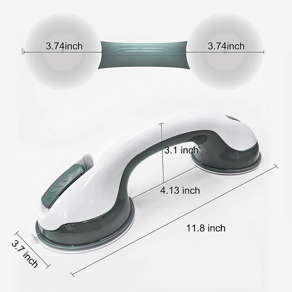 Shower Handle Safety Helping Handle Anti-Slip Support Bathroom Toilet Safe Grab Bar Handle Vacuum Sucker Suction Cup Handrail