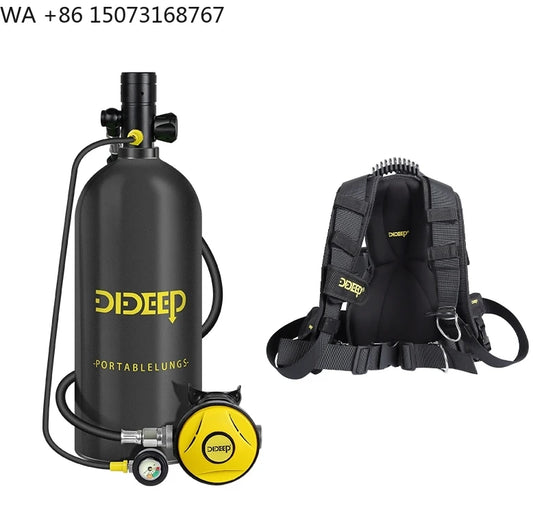 DIDEEP 3L 30-50 Minute Underwater Respirator Diving Oxygen Cylinder tank High-Pressure Aluminium Scuba Air Tank