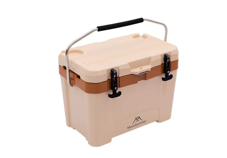 MOUNTAINHIKER 20.1" x12.2" x15" Incubator Outdoor 26L Camp Portable Large Fresh-Keeping Box Cold Hot Ice Bucket Refrigerator