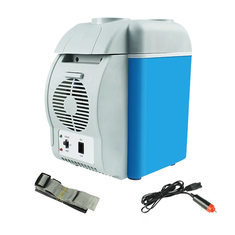 7.5L Car Fridge Cooling Warming Refrigerators Freezer Cooler Travel Warmer Mini Portable Auto Refrigerator For Outdoor Travel
