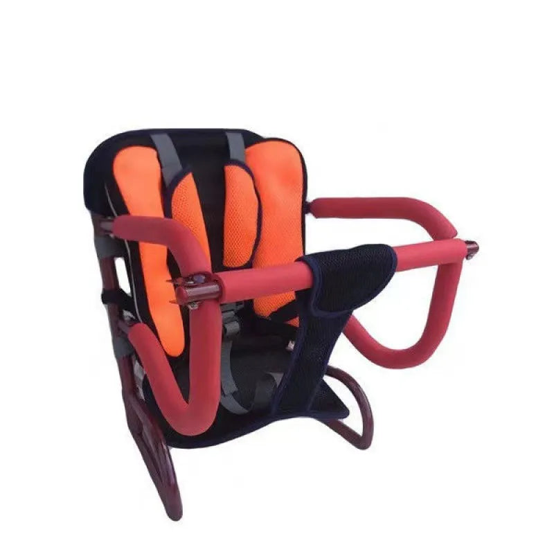 Electric Motorcycle Children's Safty Seat Seat Foldable Motorcycle Safety Seat General Guardrail With Rear Seat Selt