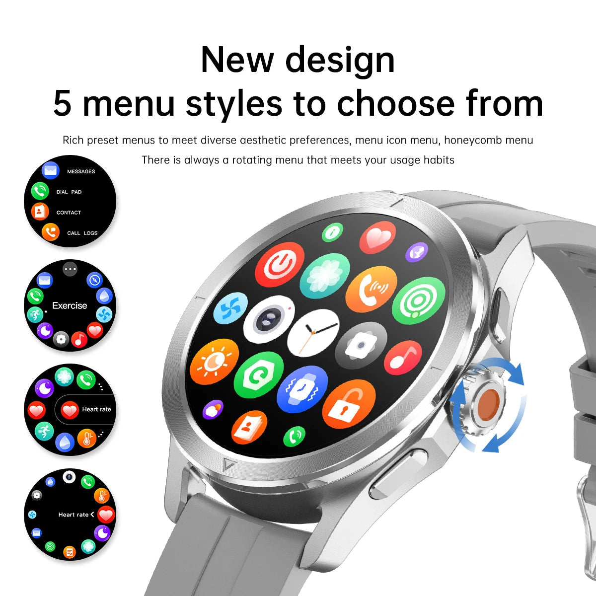 S4 Ultra For Xiaomi Smart Bracelet Men Watch AMOLED HD Screen Bluetooth Call GPS Trajectory NFC Heart Rate Compass SmartWatches WardBoyzPROShop