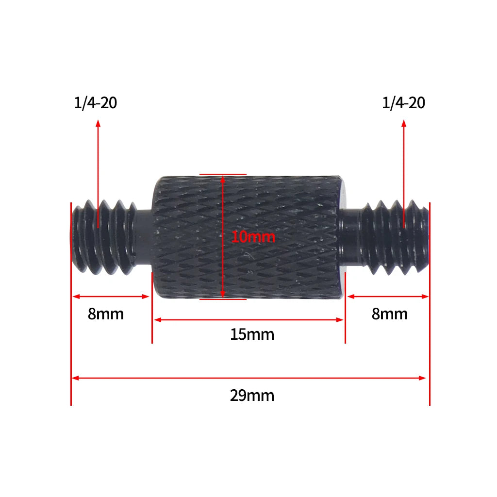 Conversion Screw 1/4 to 1/4 3/8" M4 M5 M6 M8 M10 Screw Projector Adapter DSLR Camera Tripod Ballhead Photography Fixing Mount