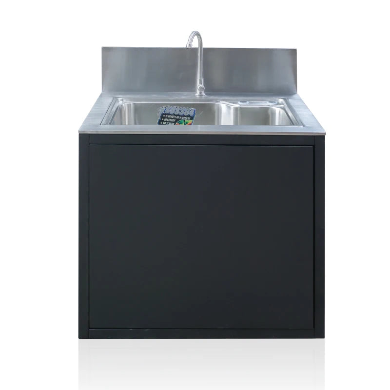 High Quality Modern Design Stainless Steel Outdoor Kitchen Cabinet with Sink