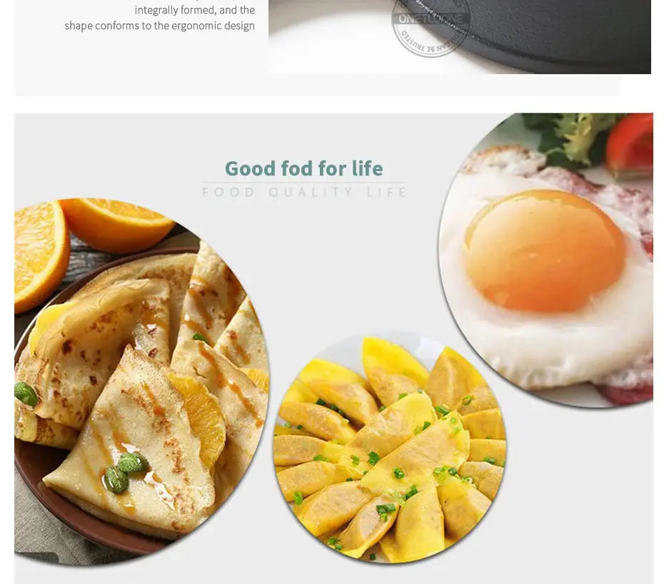 14/16/20cm Cast Iron Frying Pan,Non-stick Skillet Kitchen Fry Pot,Breakfast Pan Omelette  pancake pan,Induction Cooking Cookware WardBoyzPROShop