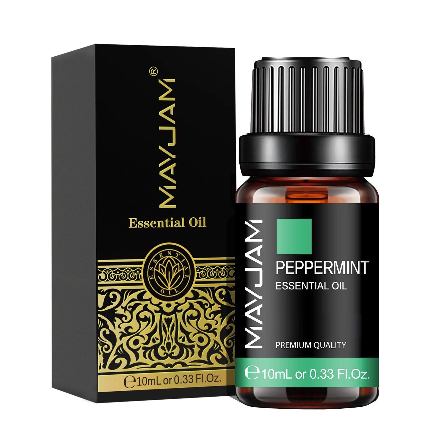 MAYJAM 10ML Lavender Lemongrass Jasmine Vanilla Eucalyptus Rose Lemon Essential Oil For Humidifier Diffuser Candle Making