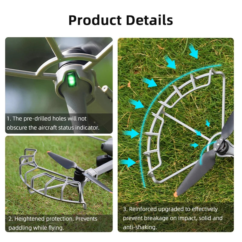 Propeller Guard For DJI Air 3/Air 3S Drone Blade Wing Protective Cage Anti-collision Cover Lightweight Blade Guard Accessories