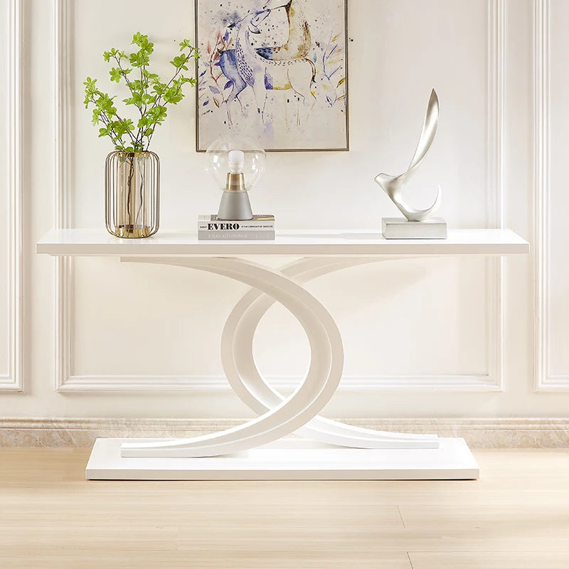 Nordic Modern Console Table Glam Luxury Porch Entrance Console Table Trendy Beauty Mueble Recibidor Entrada Hallway Furniture