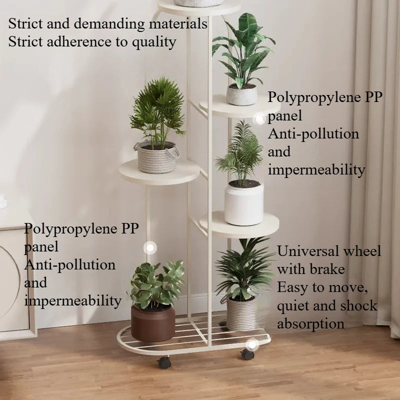 Front Porch Terrace Plant Shelf Indoor Tree Shaped Metal Roomplant Stand Mid Century Potting Estanteria Garden Furniture