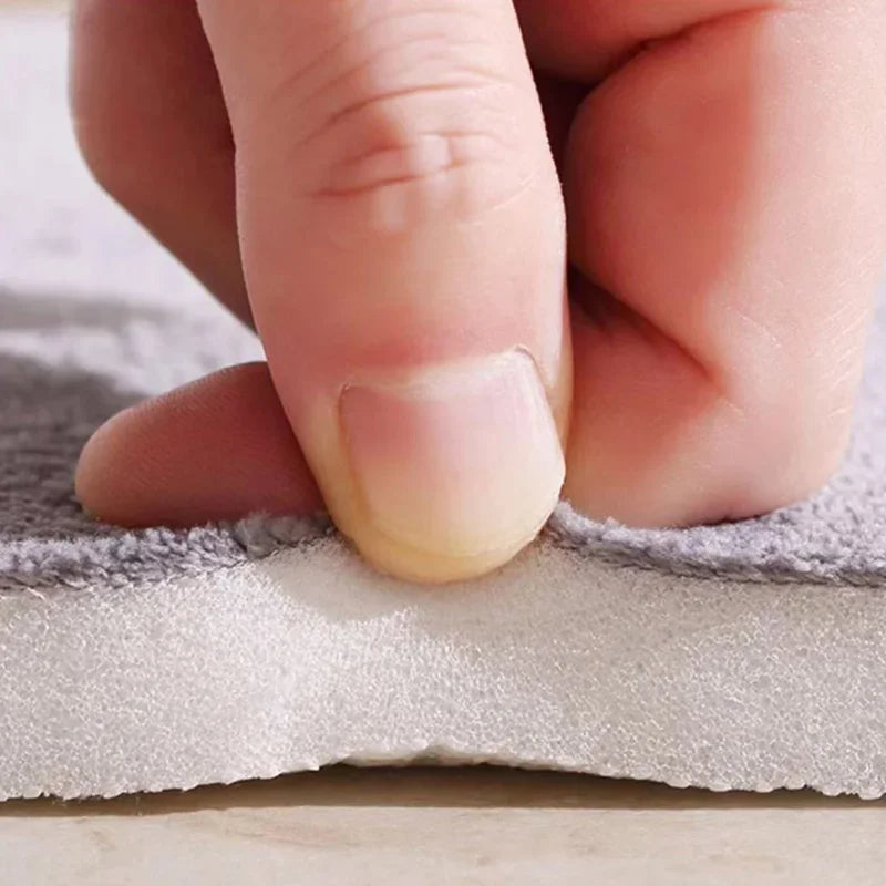 Bathroom Non-slip Water Absorbent Mat Soft Comfortable Shower Floor Rug Anti-slip Foot Pad For Household Toilet Bath Shower Room