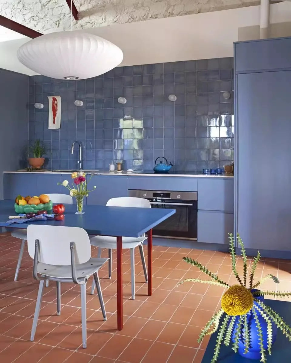 Design Legs Dining Table Modern Rectangle Kitchen Living Dining Table Waterproof Vase Muebles Para El Hogar Home Furniture