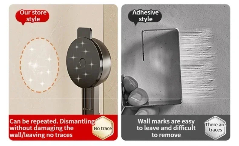 No Drill Bathroom Shelf with Suction Cup Waterproof Aluminum Storage Rack Shower Organizer for Shampoo Soap Toiletries