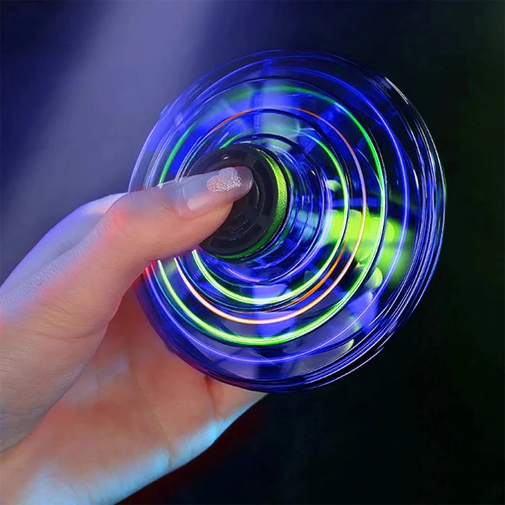 Fingertip gyroscope floating novelty toy induction aircraft toy Flynova flying ball gyroscope most tricked-out flying spinner