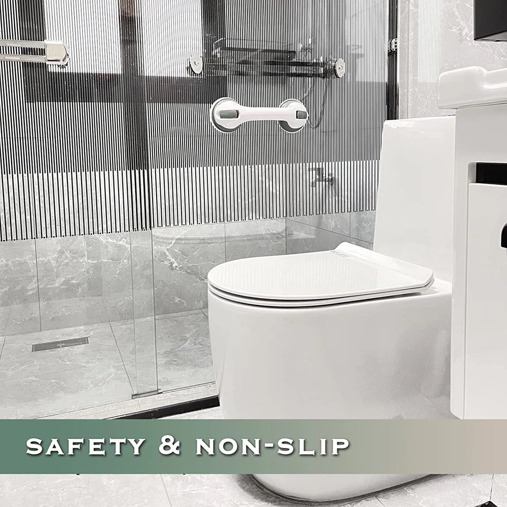 Shower Handle Safety Helping Handle Anti-Slip Support Bathroom Toilet Safe Grab Bar Handle Vacuum Sucker Suction Cup Handrail