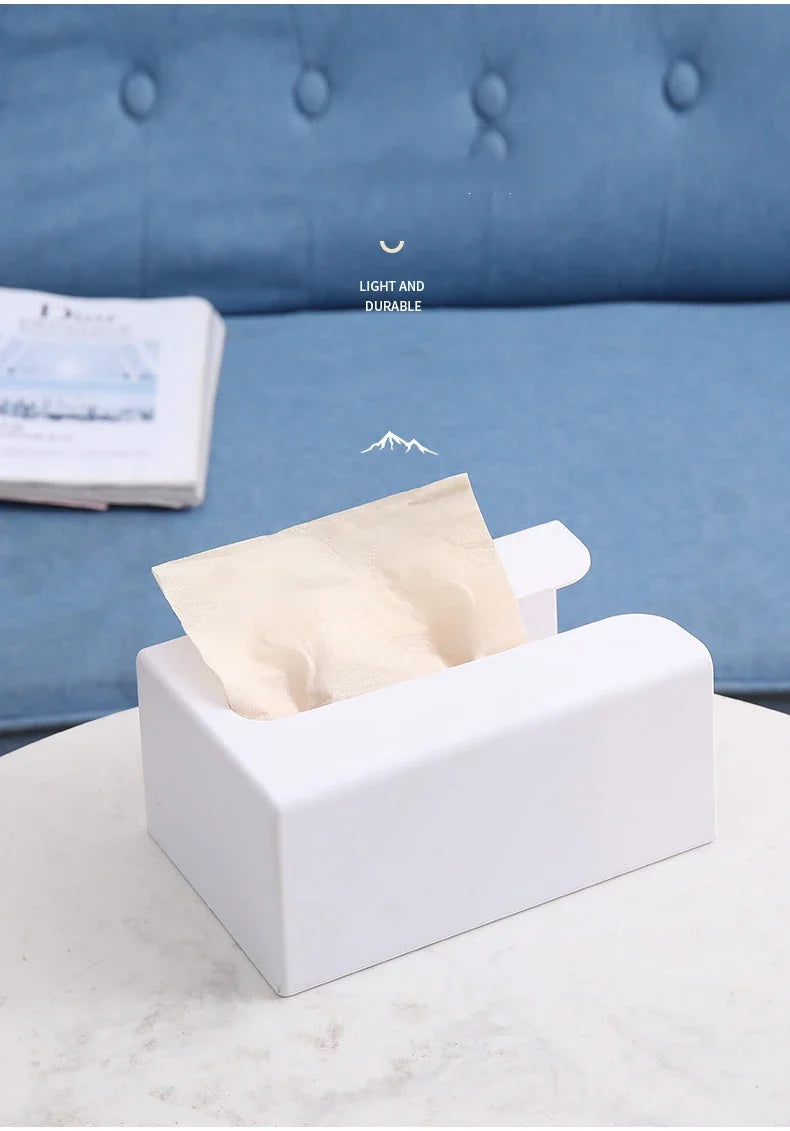 Bathroom Tissue Boxes Paper Holder Wall Hanging Tissue Box Tissue Racks Kitchen Napkin Storage Rack Toilet Paper Dispenser