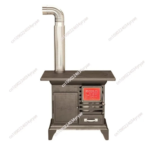 Rural firewood heating stove Firewood and coal dual-purpose smokeless Household winter indoor heating stove New type of oven