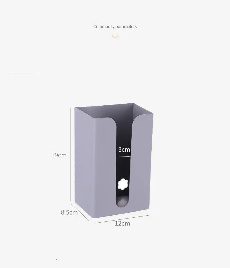 Bathroom Tissue Boxes Paper Holder Wall Hanging Tissue Box Tissue Racks Kitchen Napkin Storage Rack Toilet Paper Dispenser