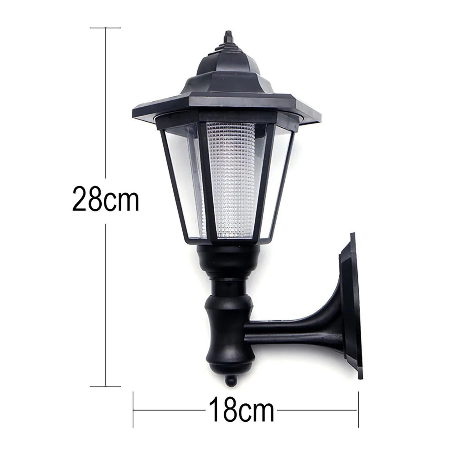 Solar Garden Step Fence Light Waterproof LED Solar Night Lights Suitable for Pathway Drainage Ditches