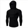Factory Direct Sales Solid Color Autumn Leisure Fitness Sweatshirt Men's Thin Sweater Hooded Long-sleeved Hoodie WardBoyzPROShop