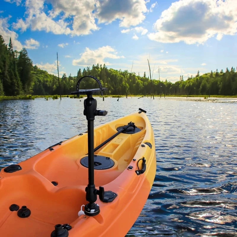Lightweight Marine Camera Mount Holder Boats Canoes Camera Mount with Long Arm Adjustable Kayak Camera Mount Brackets