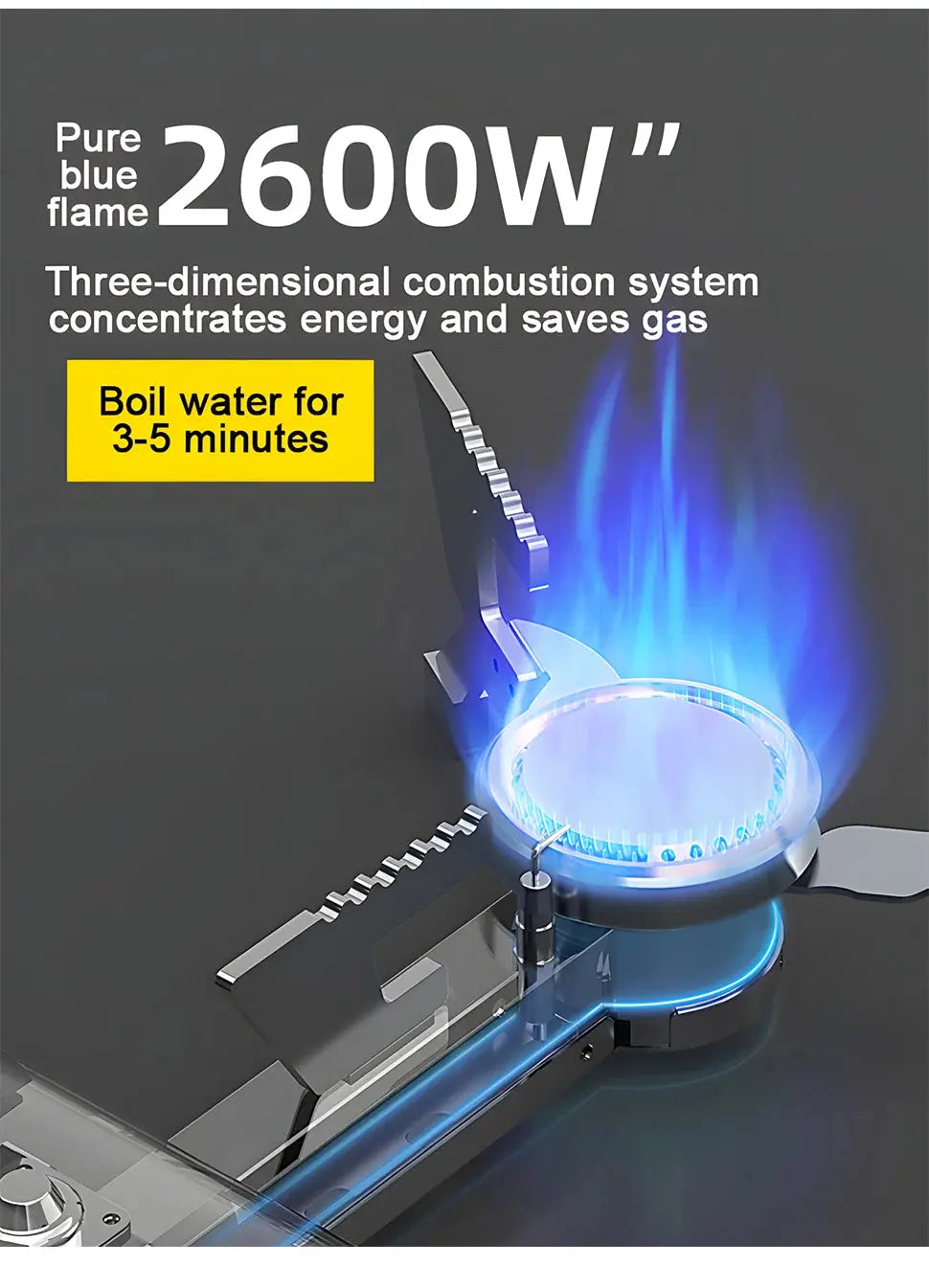 Camping Gas Stove 2670W Portable Folding Cassette Gas Burner Outdoor Picnic Travel Cooking Grill Cooker Heating System WardBoyzPROShop
