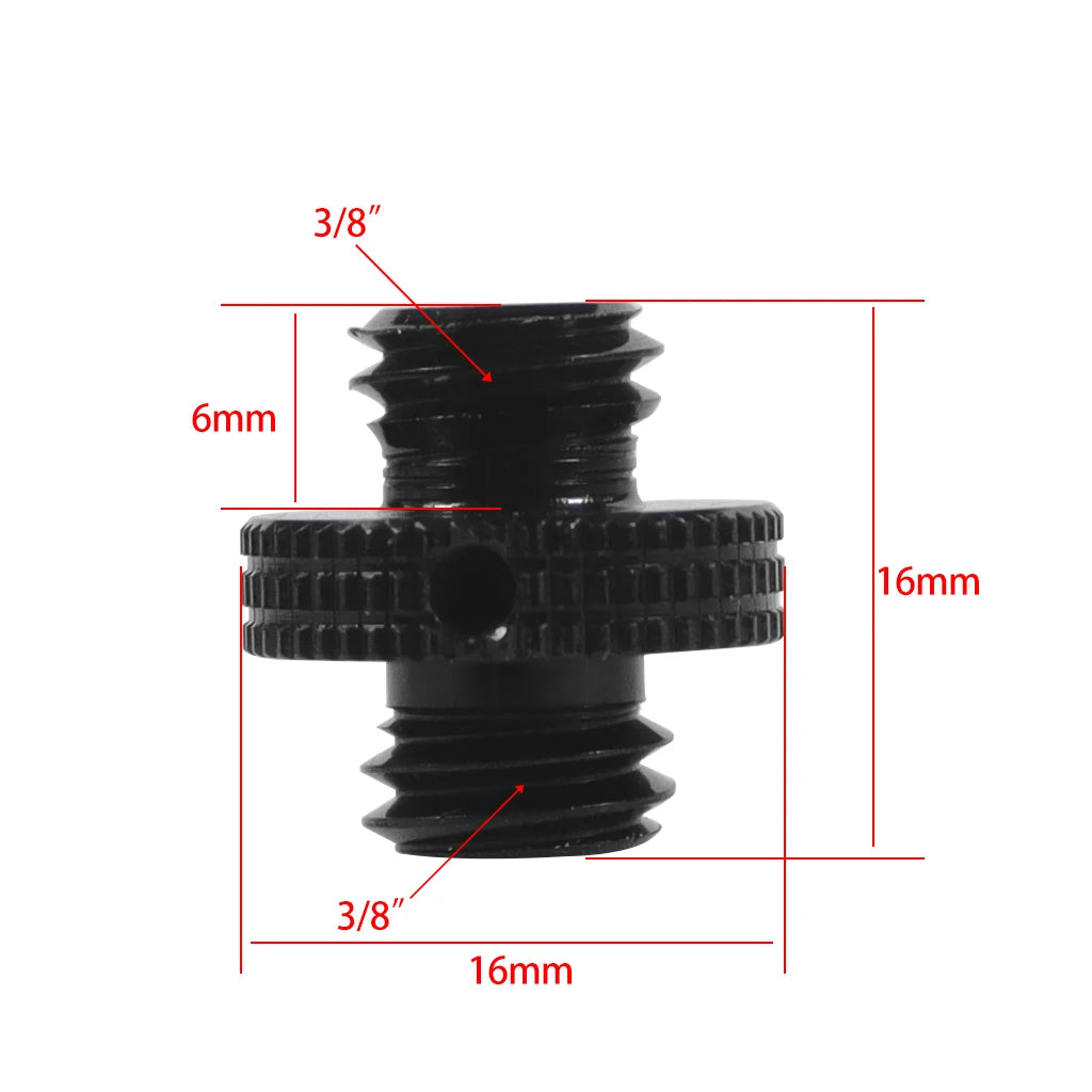 Conversion Screw 1/4 to 1/4 3/8" M4 M5 M6 M8 M10 Screw Projector Adapter DSLR Camera Tripod Ballhead Photography Fixing Mount