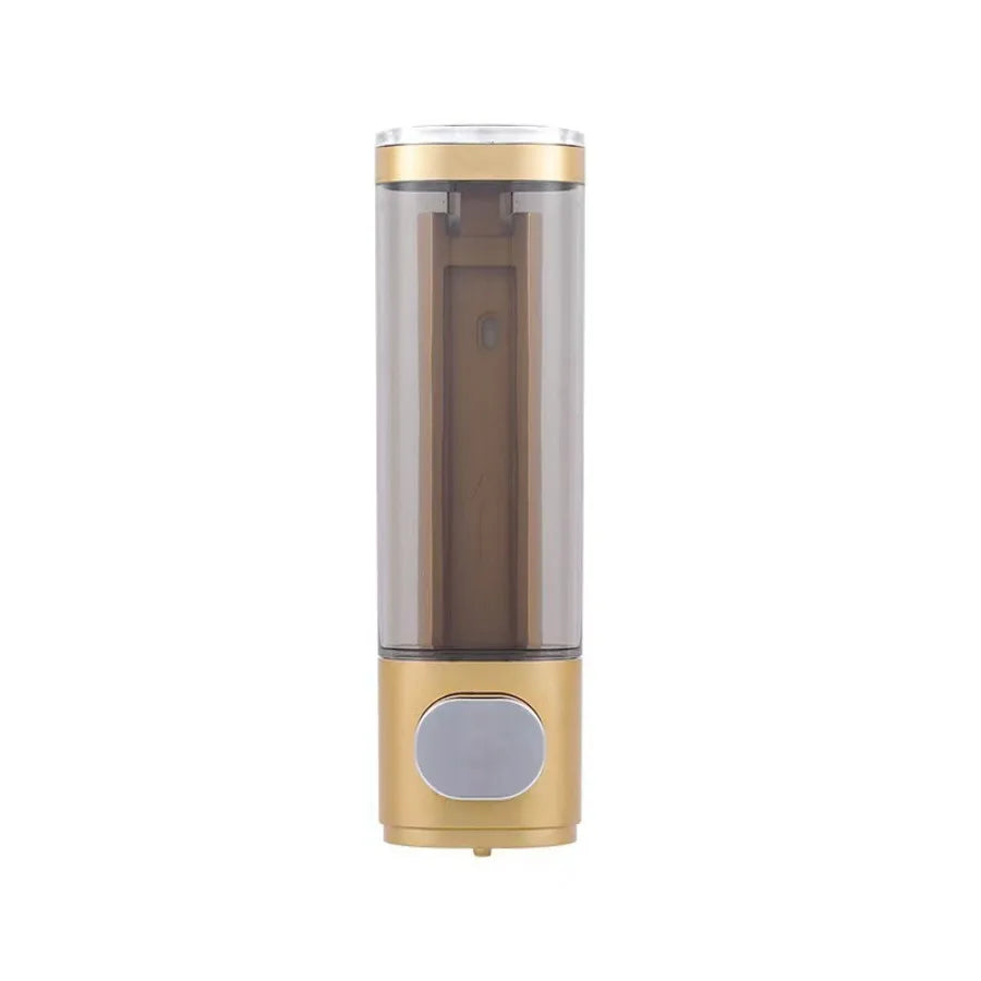 Wall Mounted 3 in 1 Soap Shower Gel Shampoo Conditioner Dispenser Set No Drill Required ABS Material for Bathroom Hotel Home