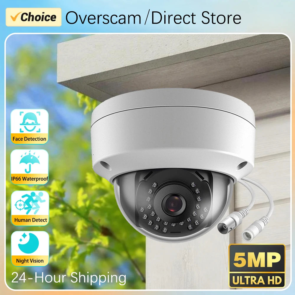 8MP CCTV Security Analog Dome Camera Outdoor Explosion-Proof Face Detection AHD DVR Video Surveillance Camera BNC 4K XMEYE 5MP
