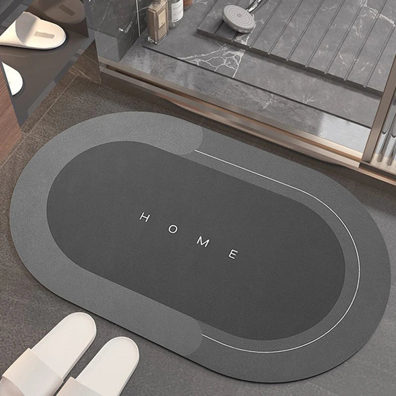 Bath Mat Super Absorbent Non Slip Bath Bathroom Rug Quick Drying Bath Shower Rug     Kitchen Entrance Door Mats Home Floor Mat