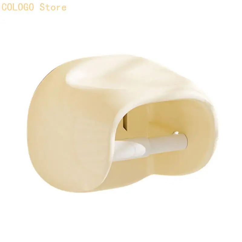 Modern Bathroom Tissue Holder With Shelf Waterproof Toilet Paper Dispenser D0LD