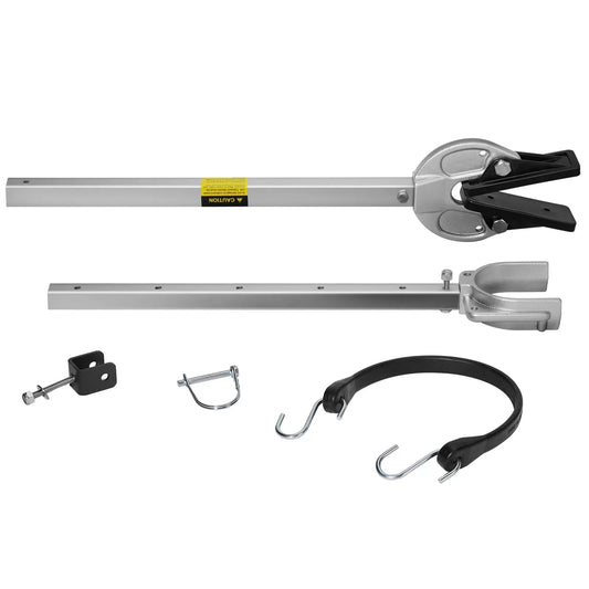 Adjustable Transom Saver  23 to 35 Inches Boat Motor Support Heavy-Duty Composite Head Holds Engine Roller and Trailer Mounts
