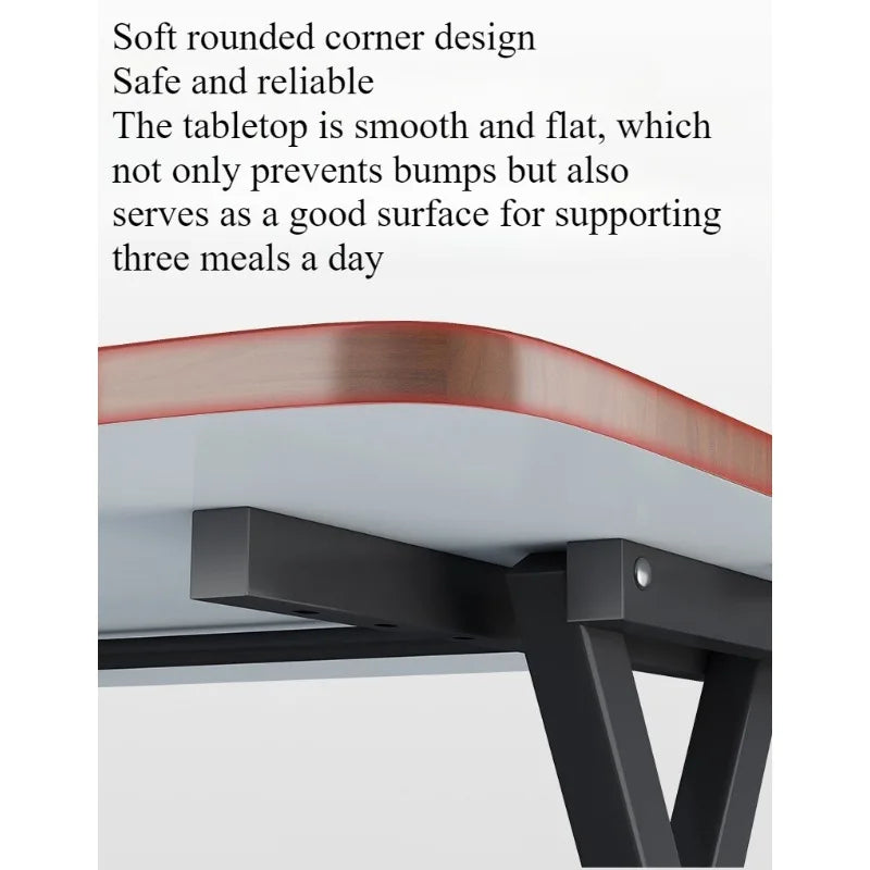 Installation-free folding table rental room dining table simple stall table dormitory study table portable table stall square