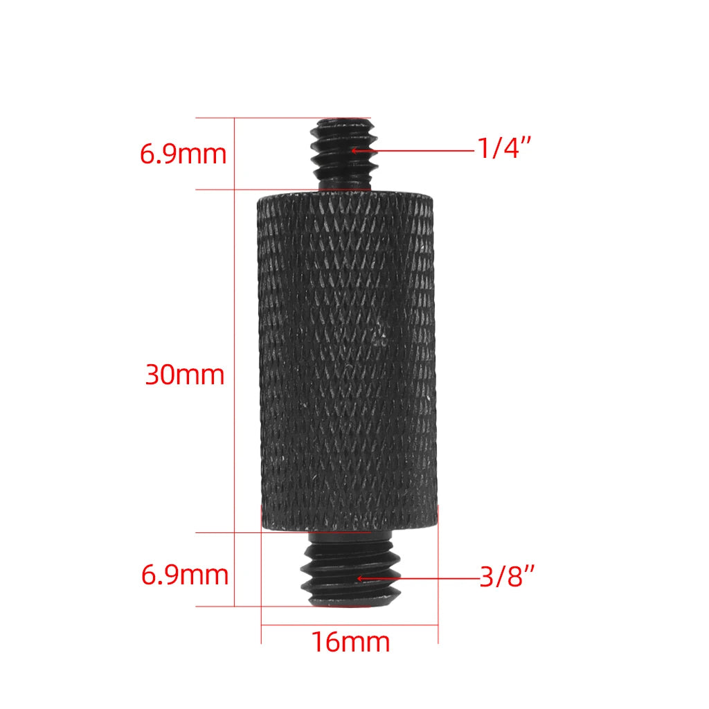 Conversion Screw 1/4 to 1/4 3/8" M4 M5 M6 M8 M10 Screw Projector Adapter DSLR Camera Tripod Ballhead Photography Fixing Mount