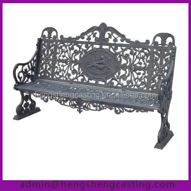 Metal Bench Outdoor Garden Bench