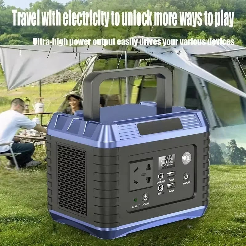 220V 32000mAh Portable Power Bank Charging Station 300W Emergency Outdoor Storage Power Supply Camping RV Multi-function USB WardBoyzPROShop