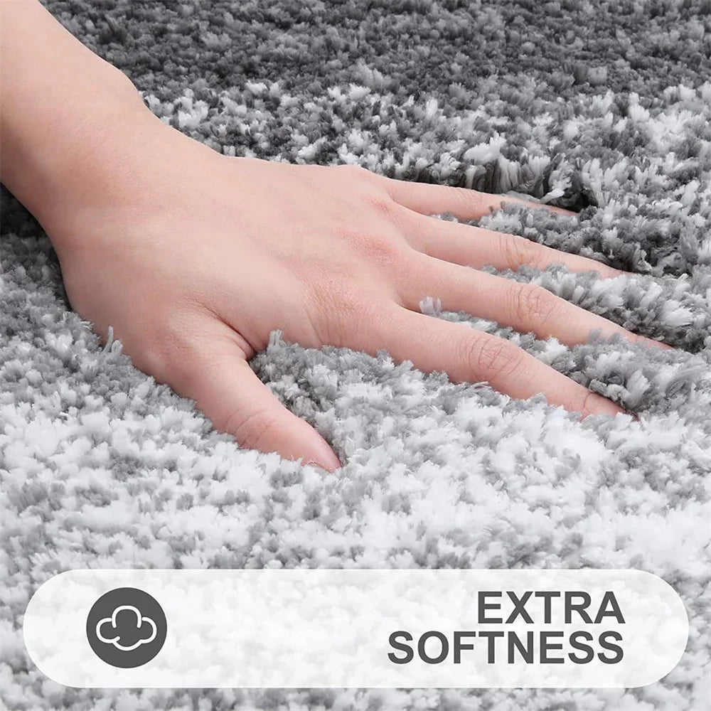 40x60CM Bathroom Rug Soft Foot Mat Absorbent Microfiber Bath Rugs Non-Slip Plush Carpet Wash Dry Bath Mat For Door Floor Shower