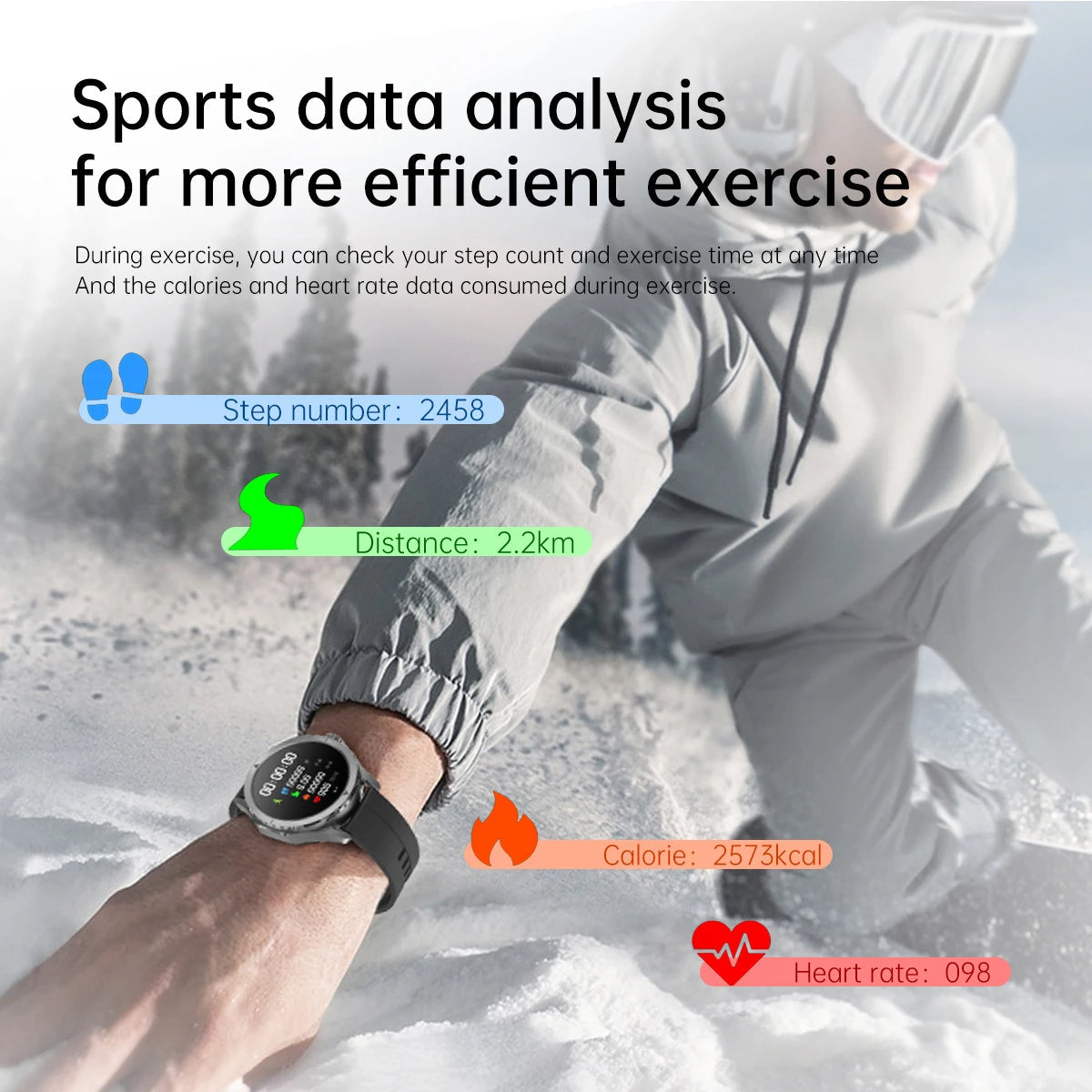 S4 Ultra For Xiaomi Smart Bracelet Men Watch AMOLED HD Screen Bluetooth Call GPS Trajectory NFC Heart Rate Compass SmartWatches WardBoyzPROShop
