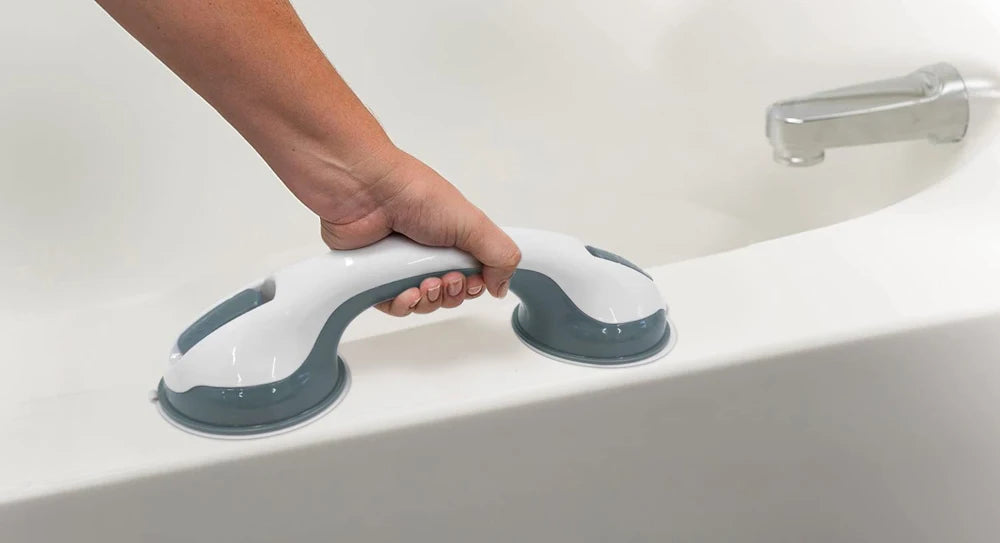 Shower Handle Safety Helping Handle Anti-Slip Support Bathroom Toilet Safe Grab Bar Handle Vacuum Sucker Suction Cup Handrail
