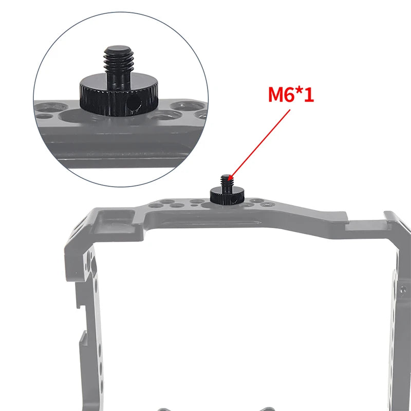 Conversion Screw 1/4 to 1/4 3/8" M4 M5 M6 M8 M10 Screw Projector Adapter DSLR Camera Tripod Ballhead Photography Fixing Mount