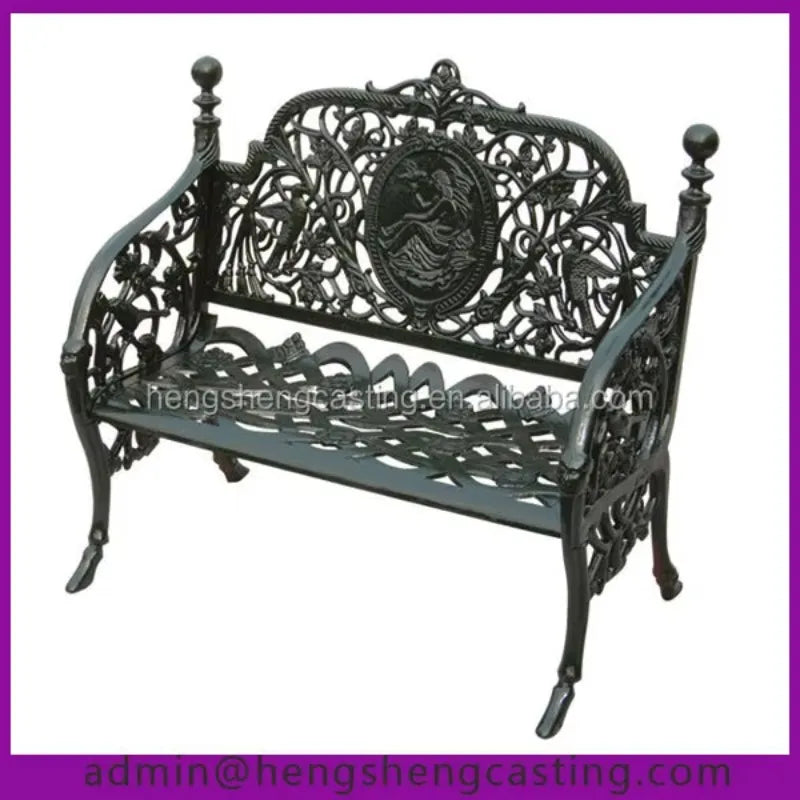 Metal Bench Outdoor Garden Bench